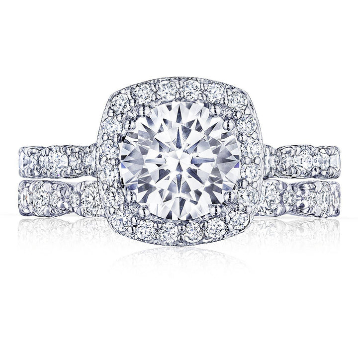 Round Bloom Engagement Ring