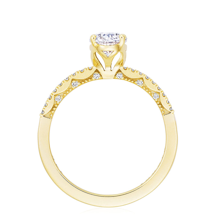 Oval Solitaire Engagement Ring