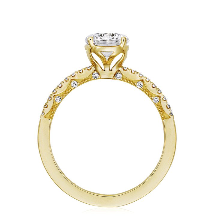 Round Solitaire Engagement Ring