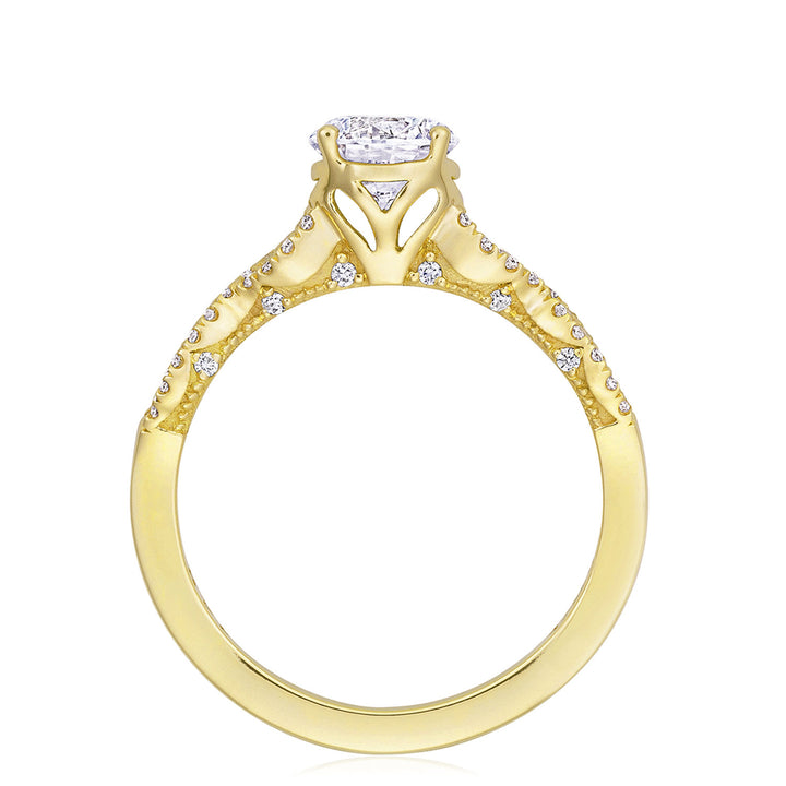 Round Solitaire Engagement Ring