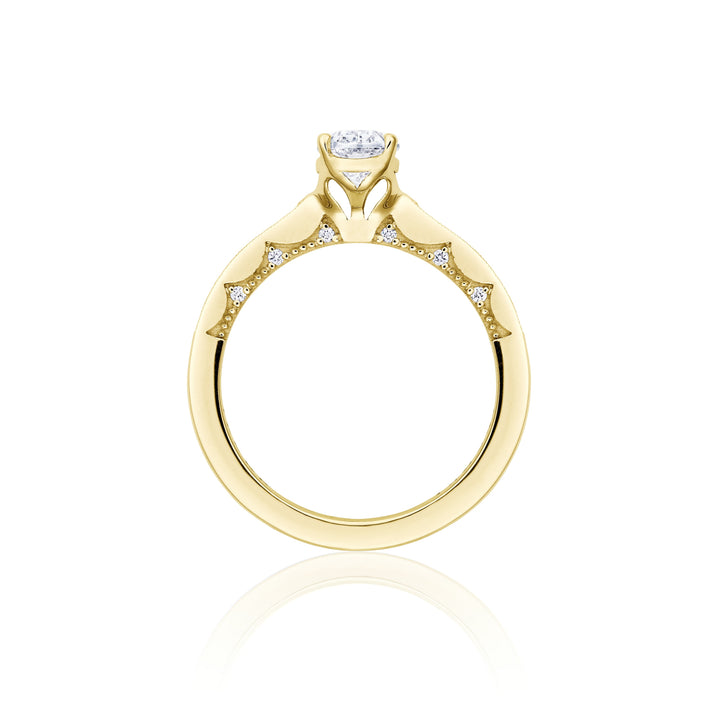 Oval Solitaire Engagement Ring