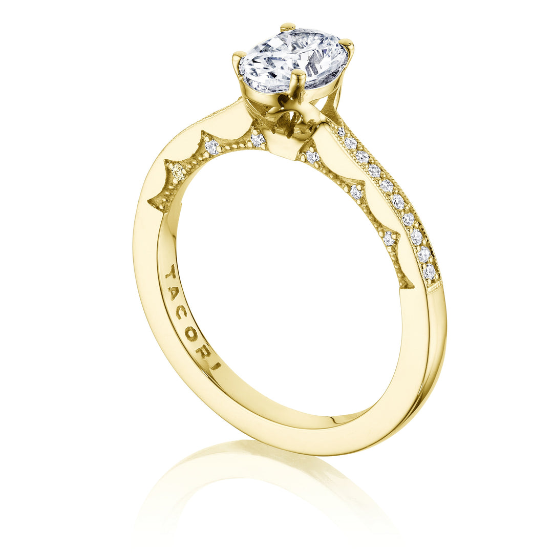 Oval Solitaire Engagement Ring