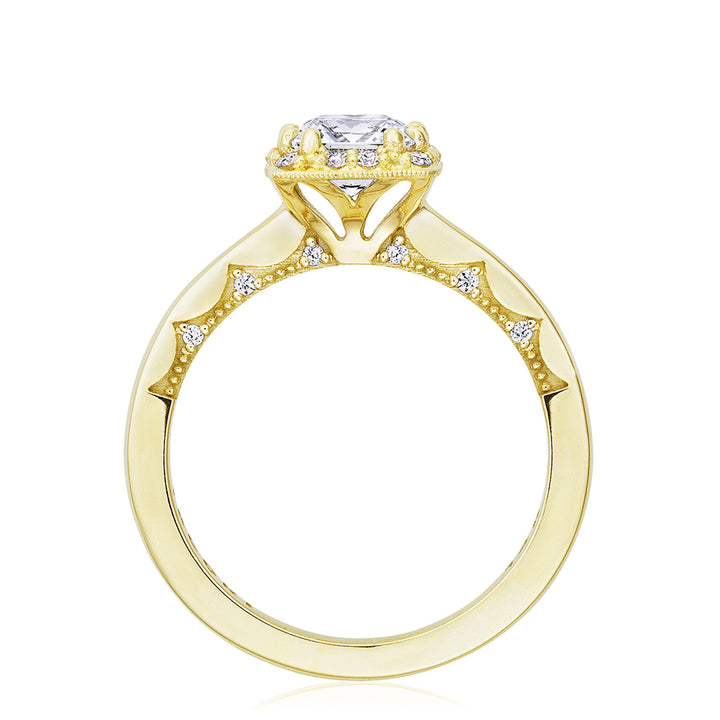 Princess Bloom Engagement Ring