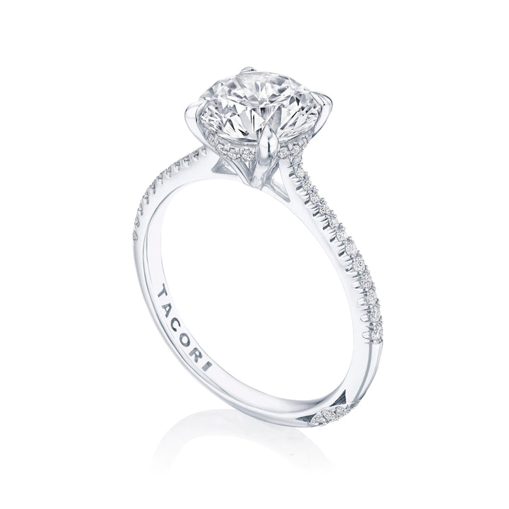 Round Solitaire Engagement Ring