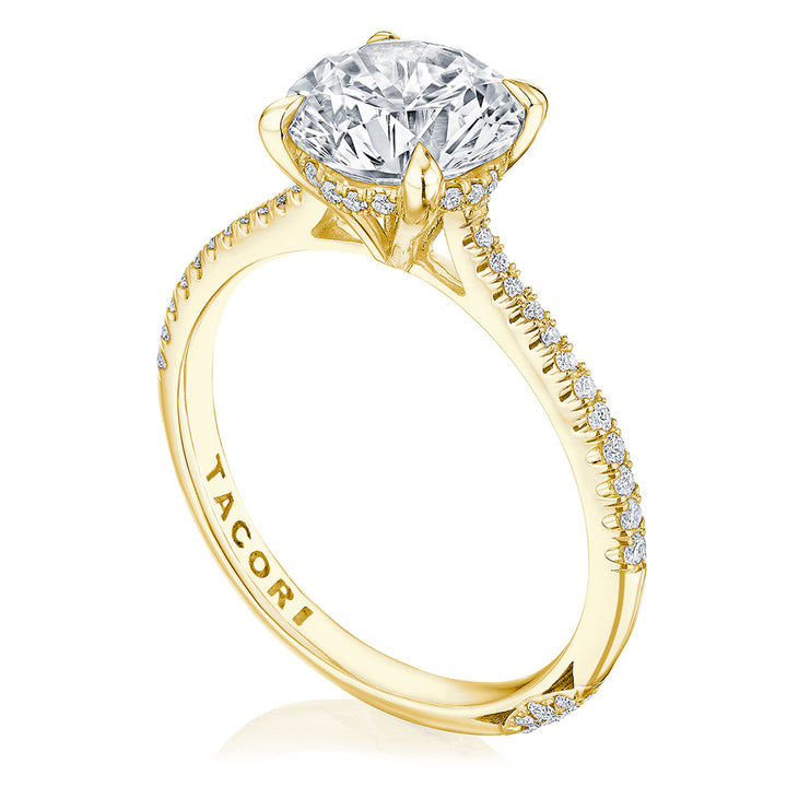 Round Solitaire Engagement Ring
