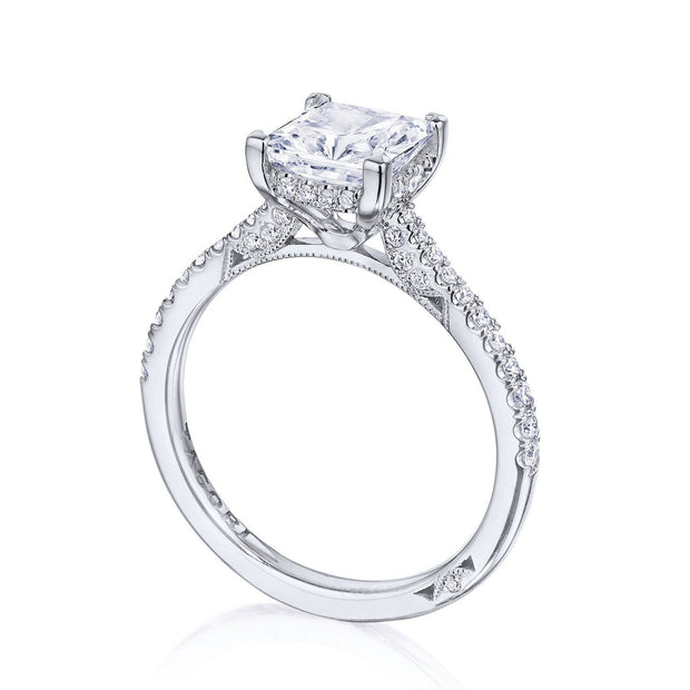 Princess Solitaire Engagement Ring