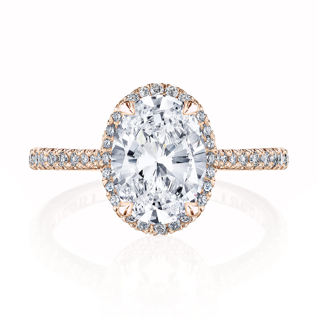 Oval Bloom Engagement Ring