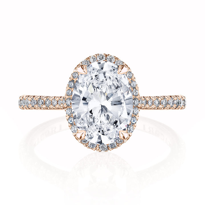 Oval Bloom Engagement Ring