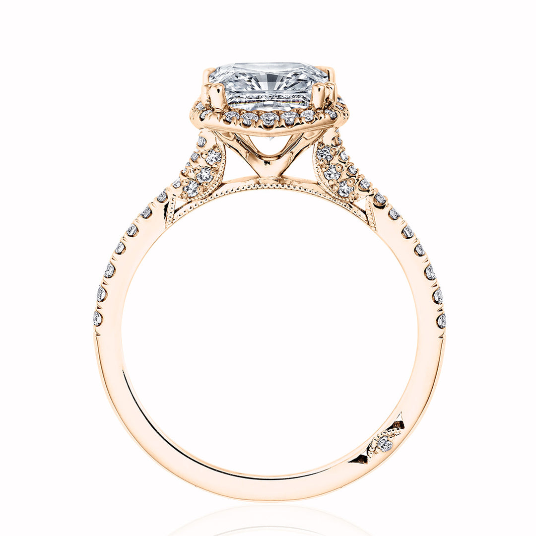 Oval Bloom Engagement Ring