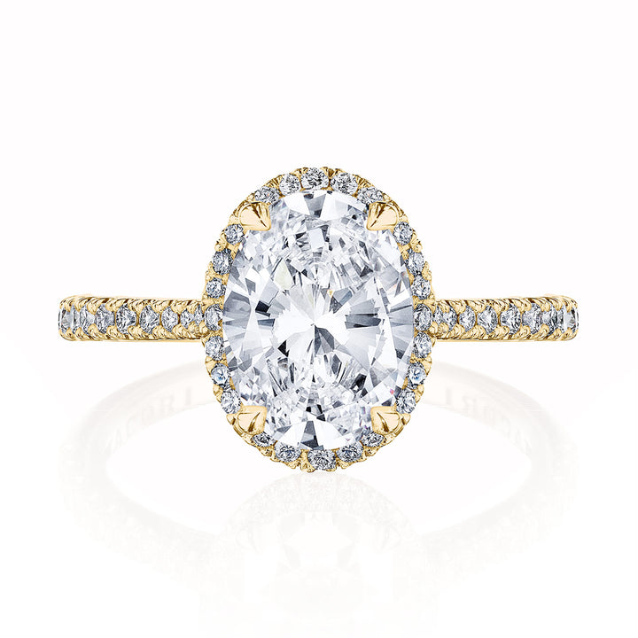 Oval Bloom Engagement Ring