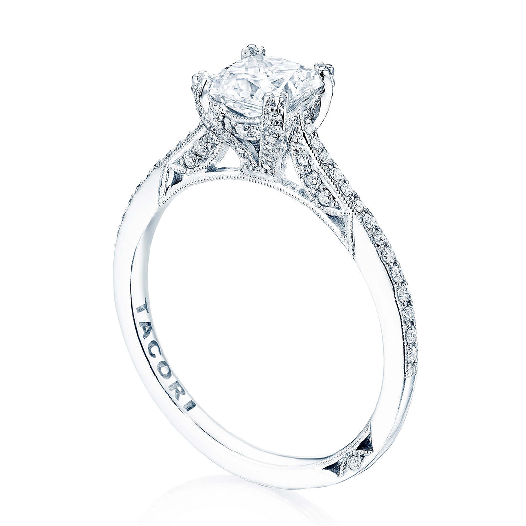 Princess Solitaire Engagement Ring