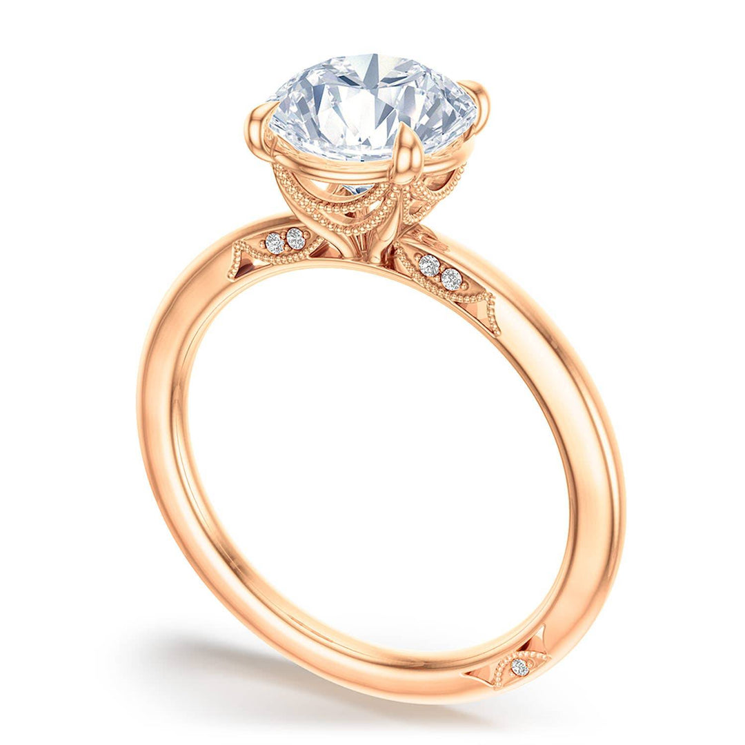 Round Solitaire Engagement Ring