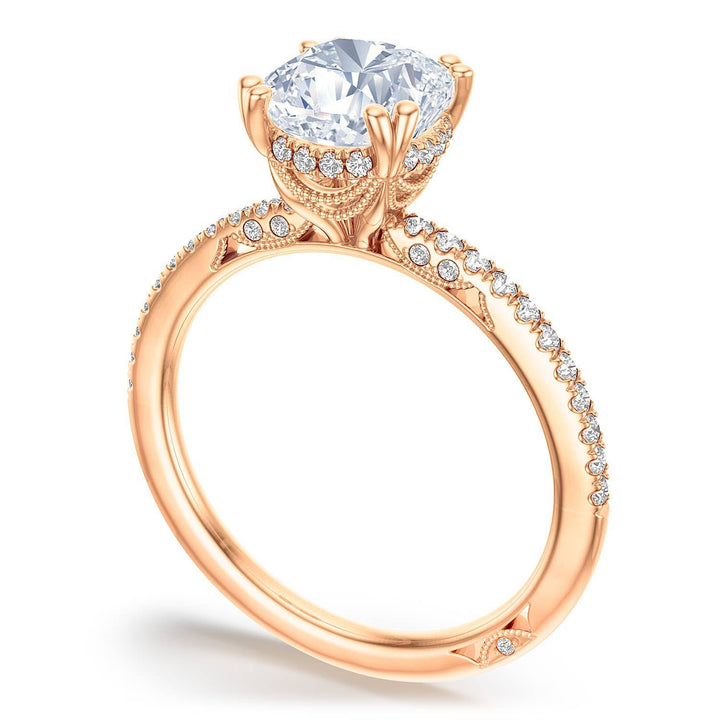 Cushion Solitaire Engagement Ring