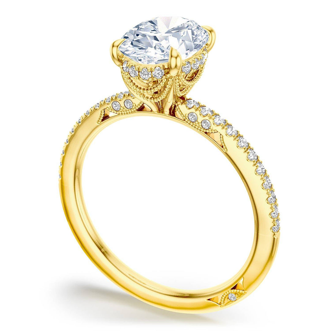 Oval Solitaire Engagement Ring