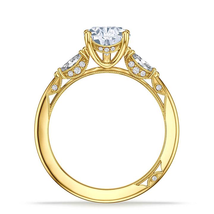 Pear 3-Stone Engagement Ring
