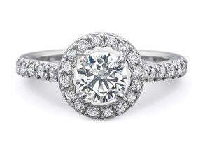 Engagement Rings-Bead Set