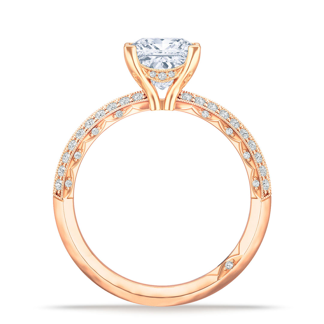 Princess Solitaire Engagement Ring