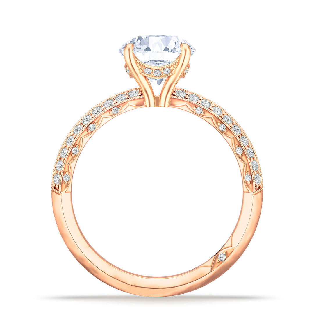 Round Solitaire Engagement Ring