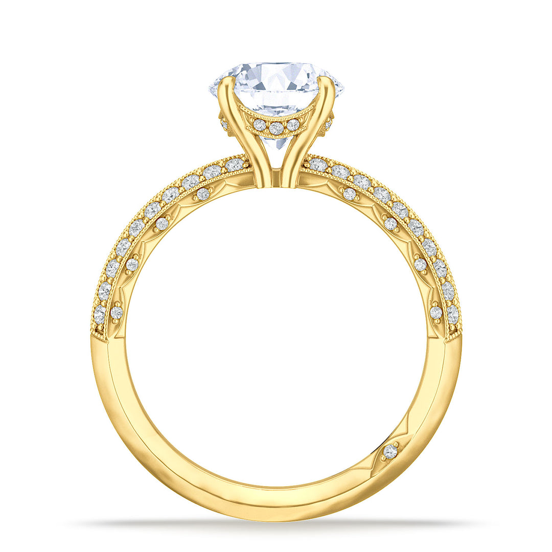Round Solitaire Engagement Ring