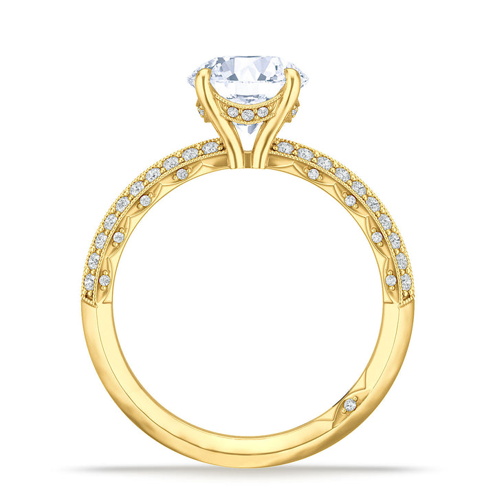 Round Solitaire Engagement Ring