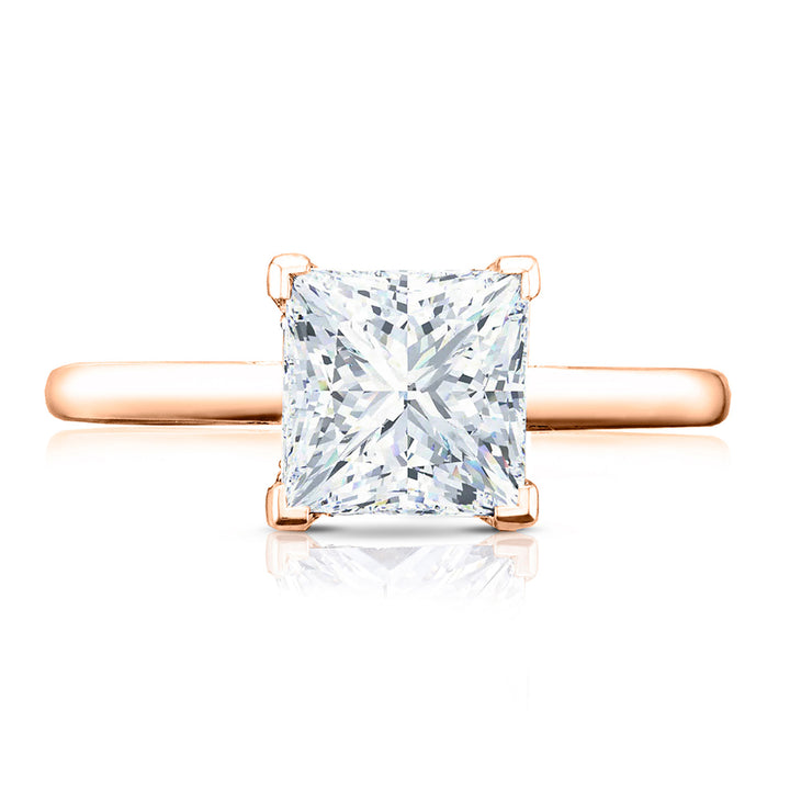 Princess Solitaire Engagement Ring