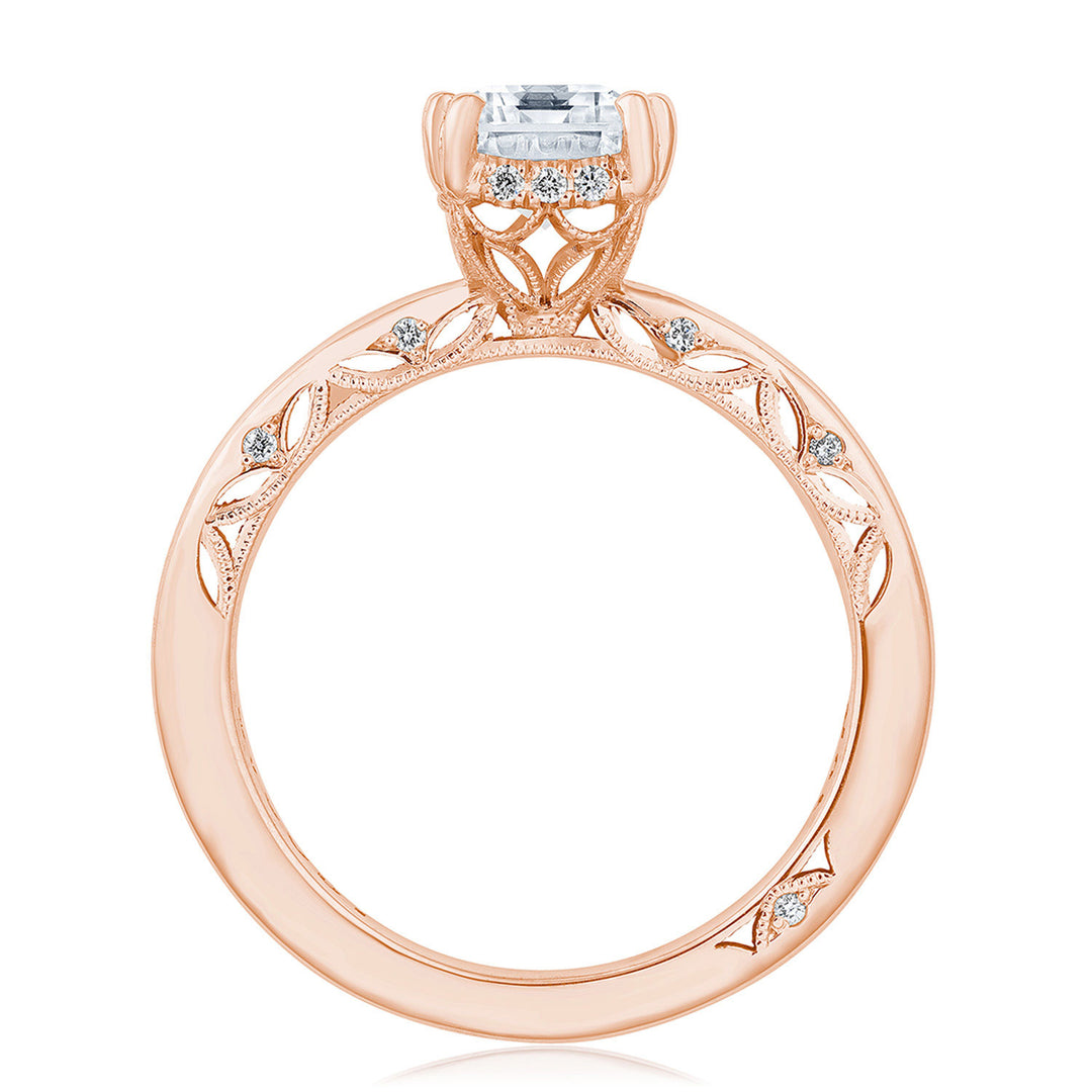 Emerald Solitaire Engagement Ring