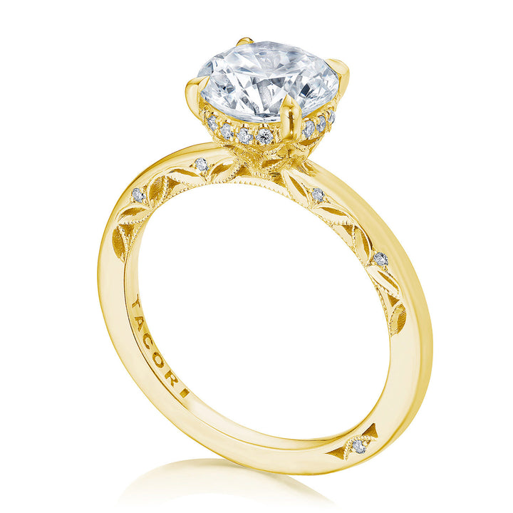 Round Solitaire Engagement Ring