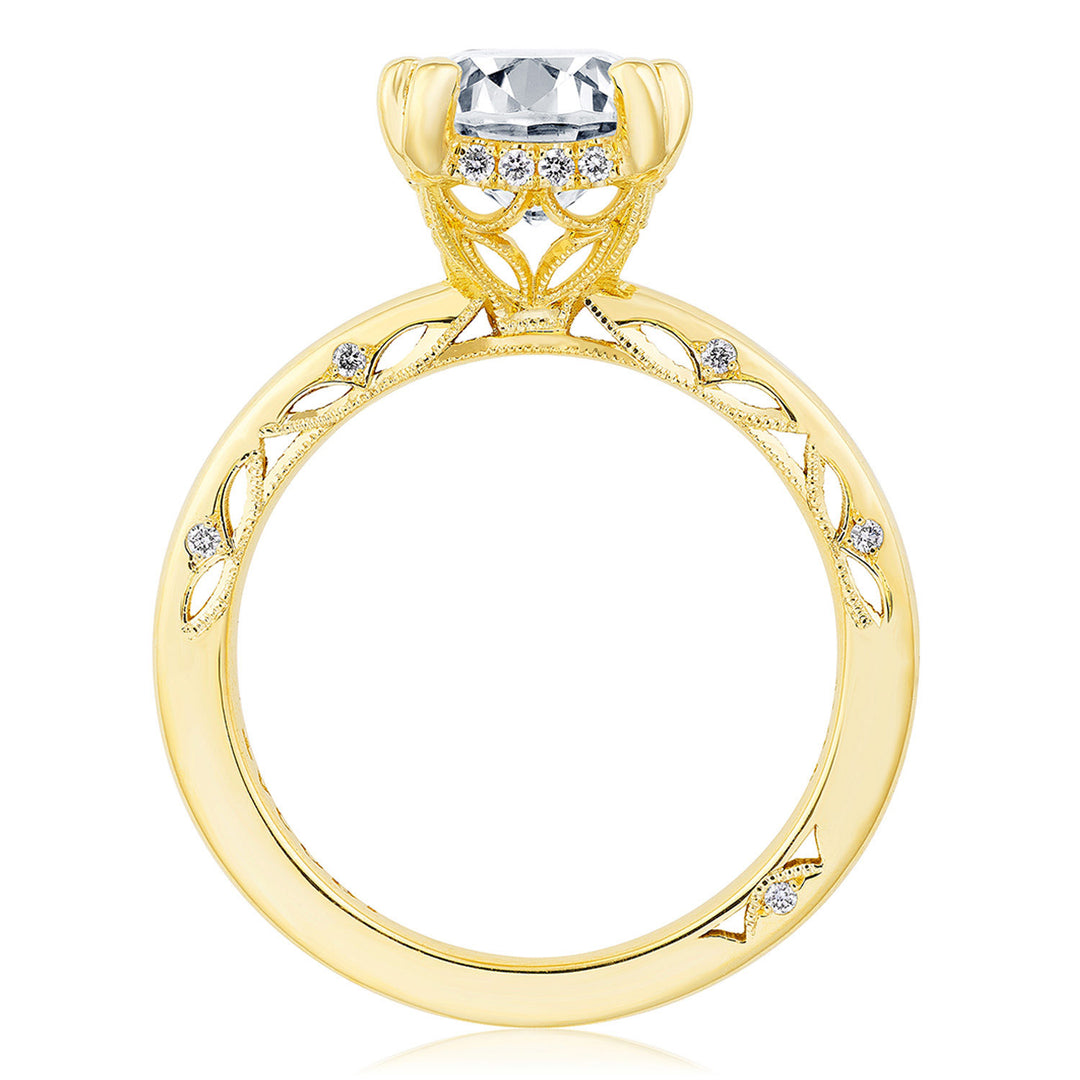 Emerald Solitaire Engagement Ring