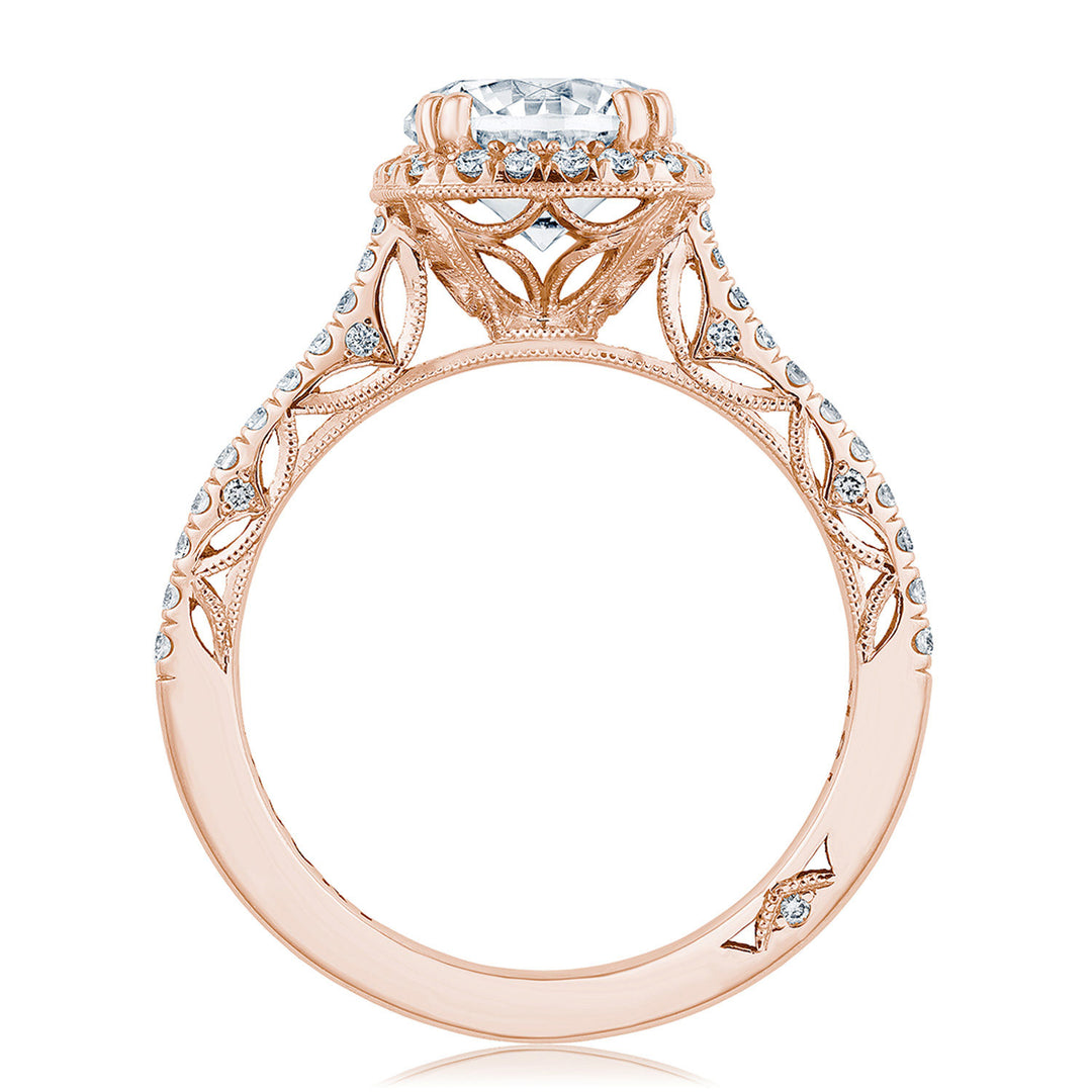 Cushion Bloom Engagement Ring