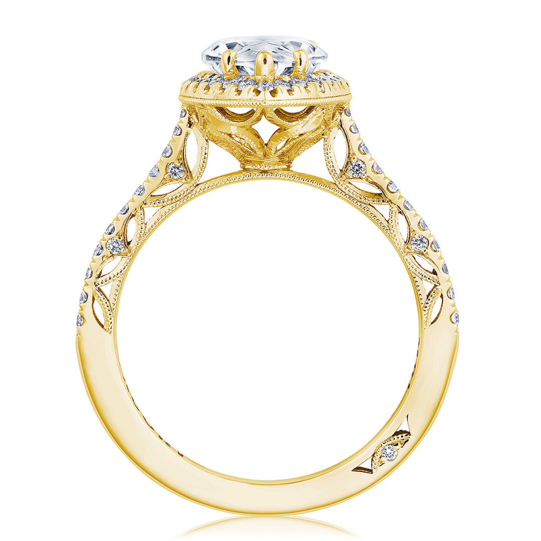Pear Bloom Engagement Ring