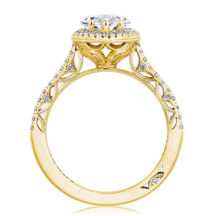 Pear Bloom Engagement Ring