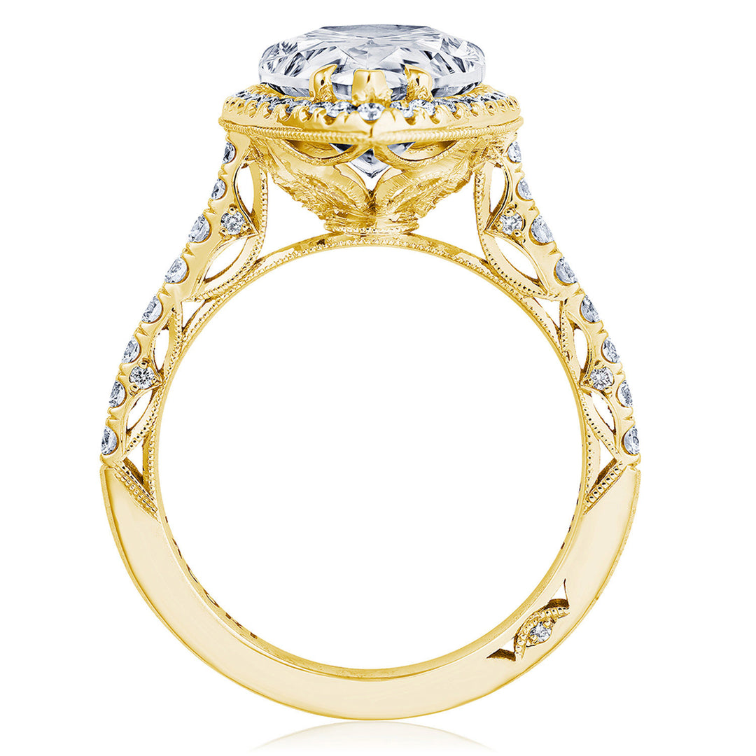 Pear Bloom Engagement Ring