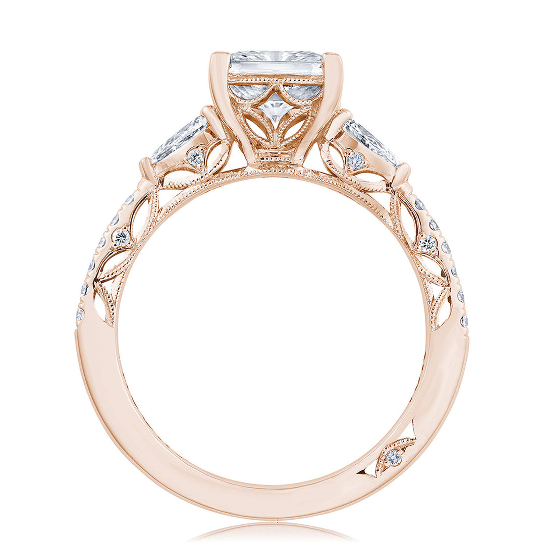 Princess 3-Stone Engagement Ring