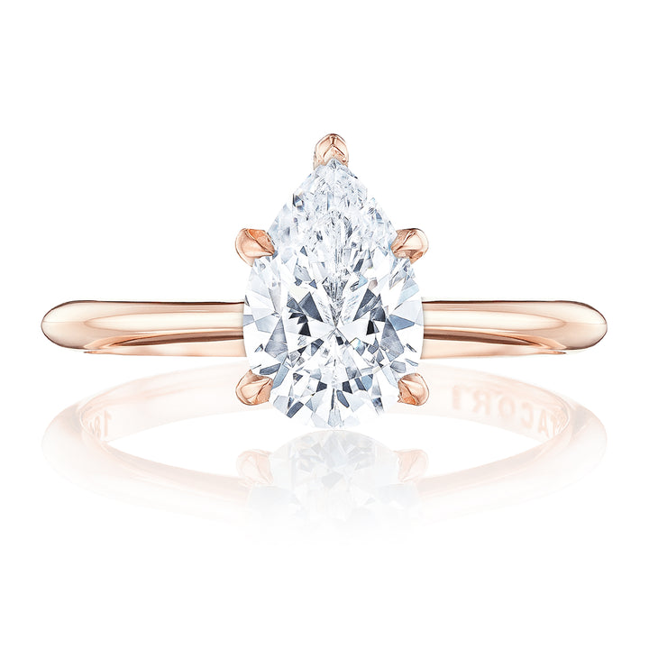 Pear Solitaire Engagement Ring
