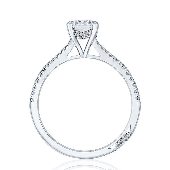Emerald Solitaire Engagement Ring