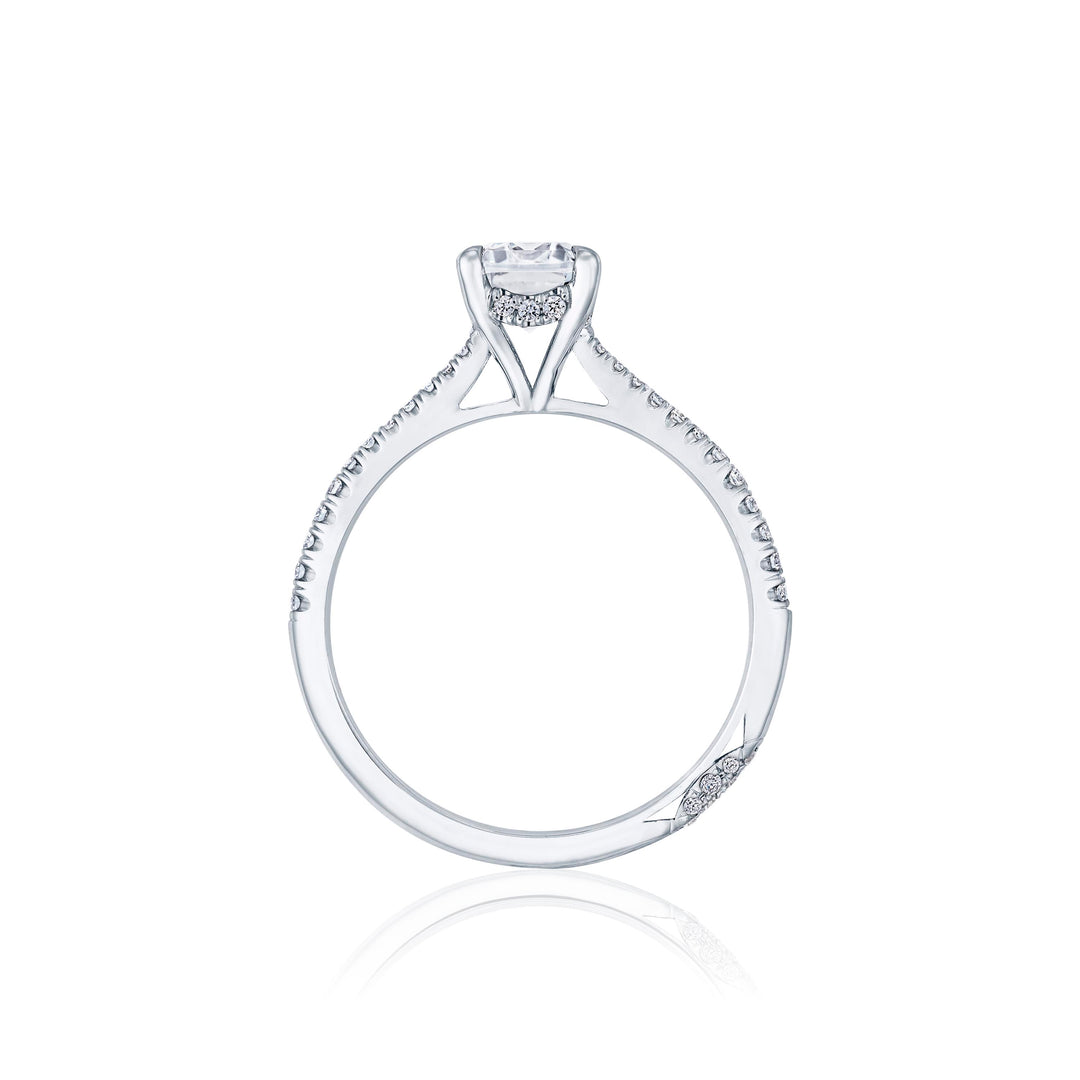 Emerald Solitaire Engagement Ring
