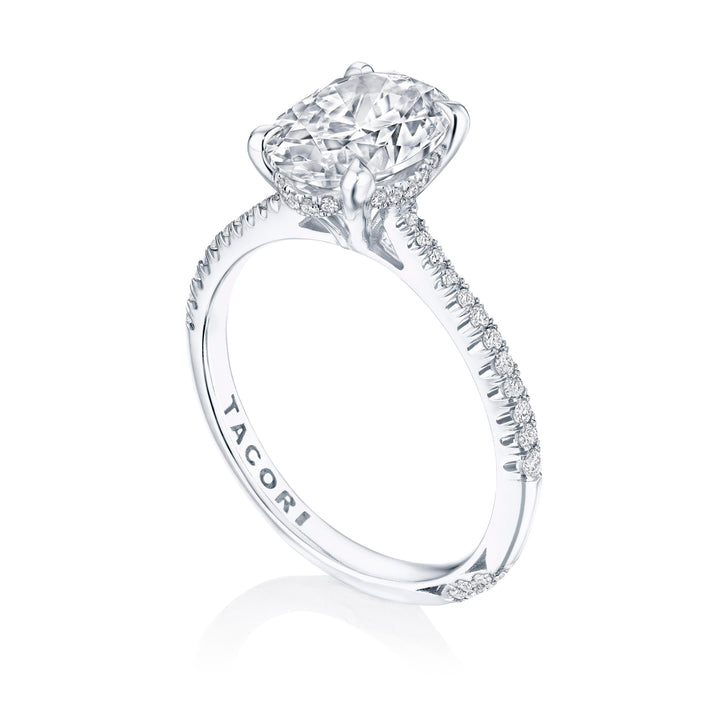 Oval Solitaire Engagement Ring