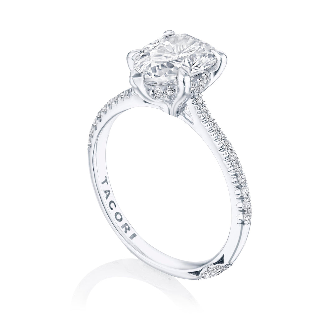 Pear Solitaire Engagement Ring