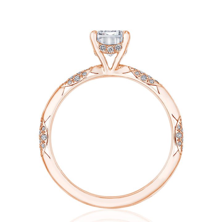 Emerald Solitaire Engagement Ring