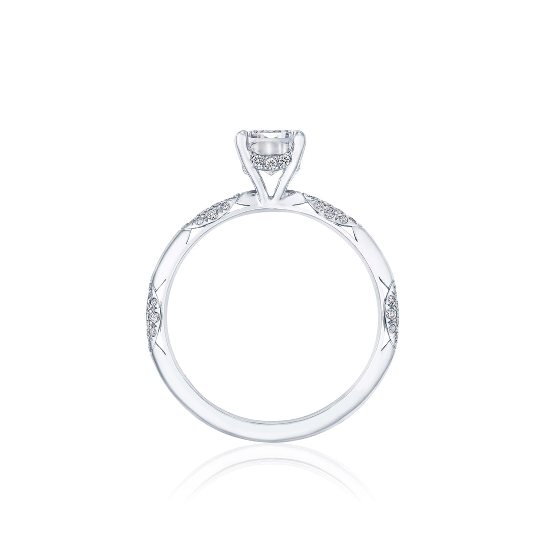 Emerald Solitaire Engagement Ring