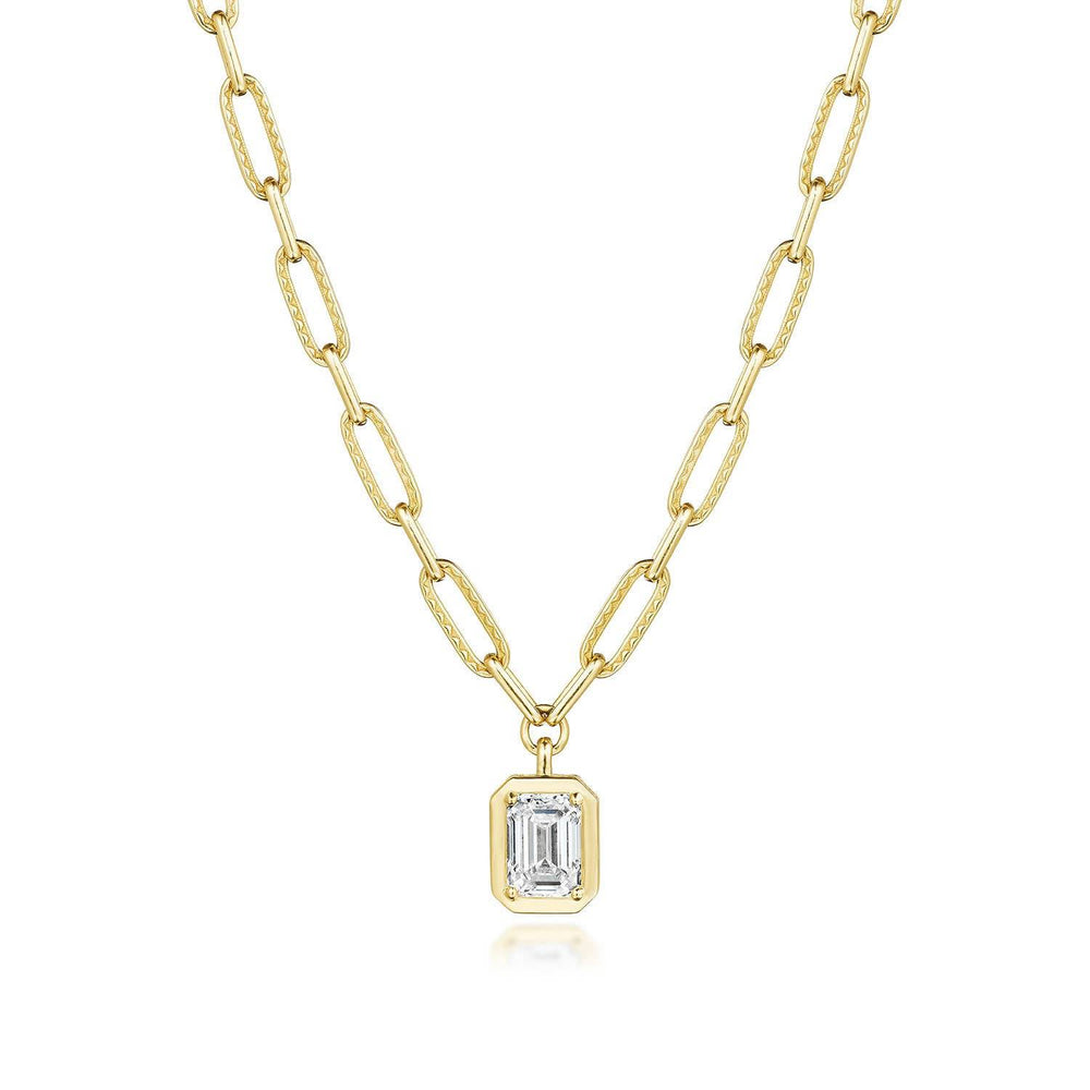 Petite Diamond Link Necklace - 1.54ct