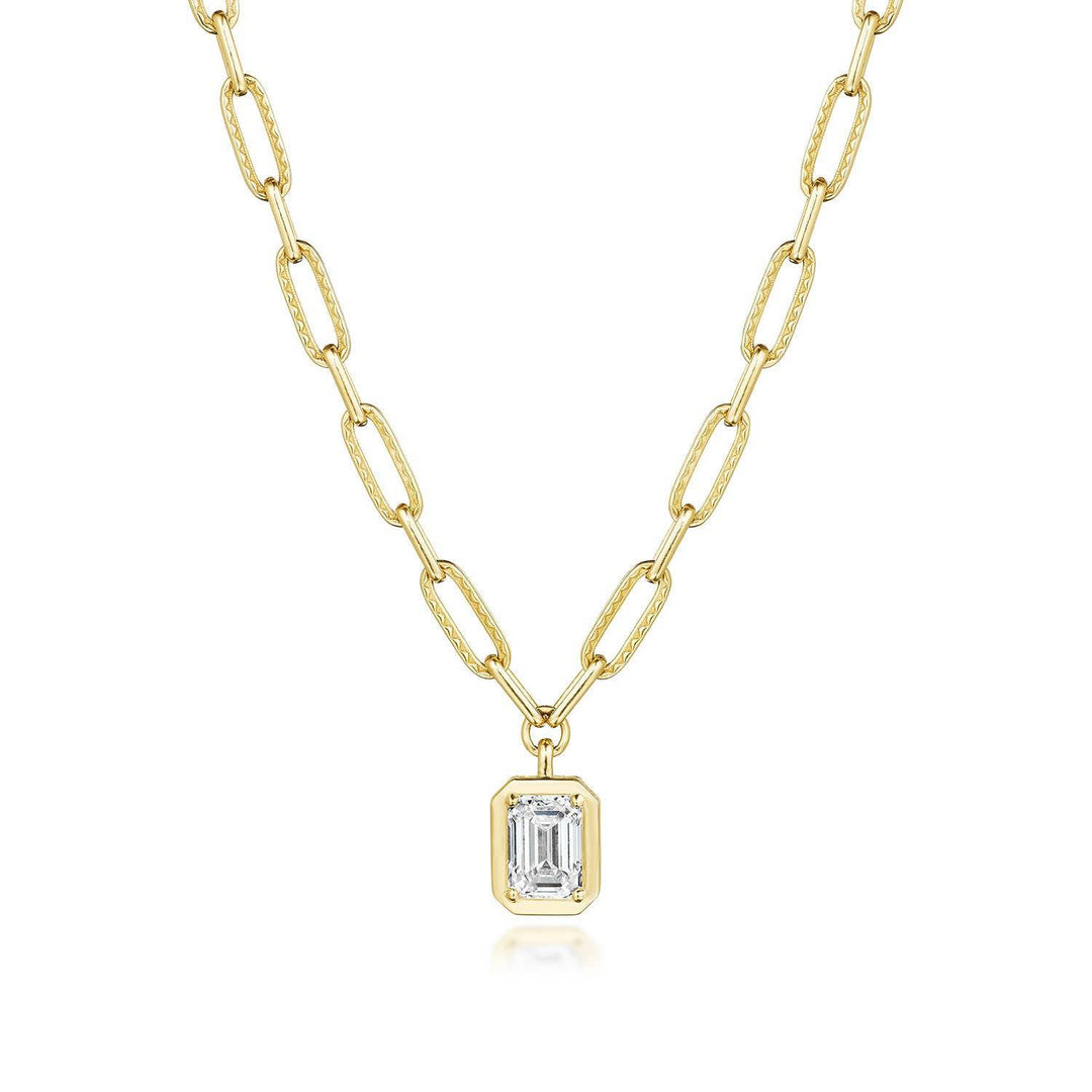 Petite Diamond Link Necklace - 1.54ct