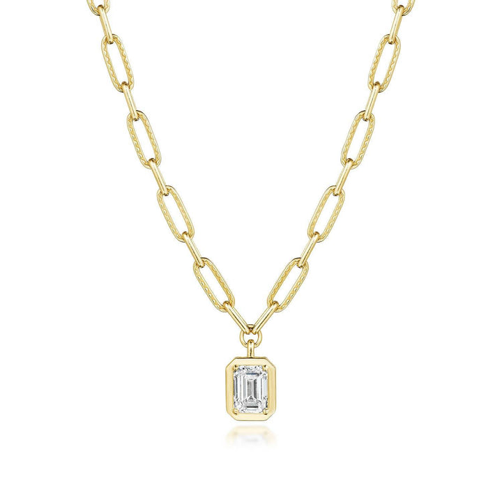 Petite Diamond Link Necklace - 1.54ct