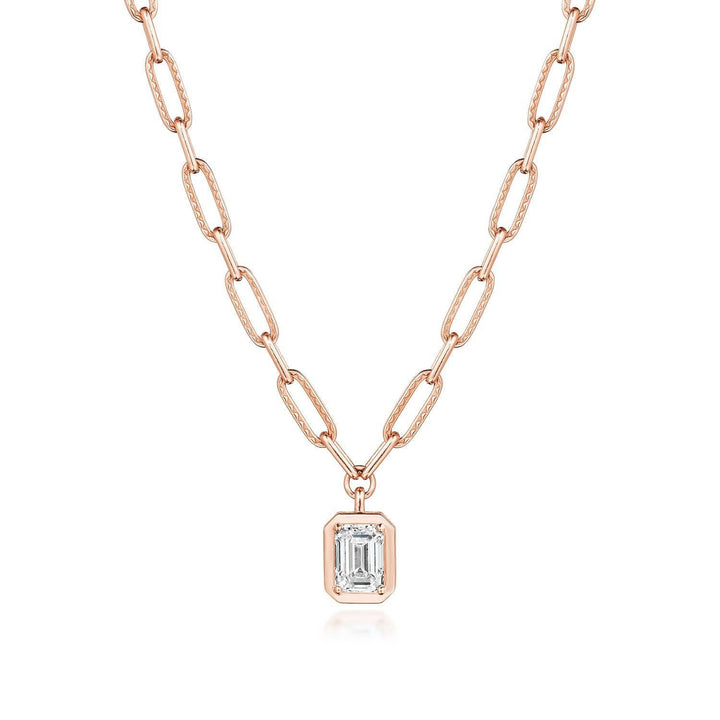 Petite Diamond Link Necklace - 1.54ct