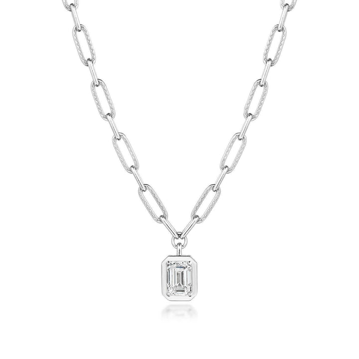 Petite Diamond Link Necklace - 1.54ct
