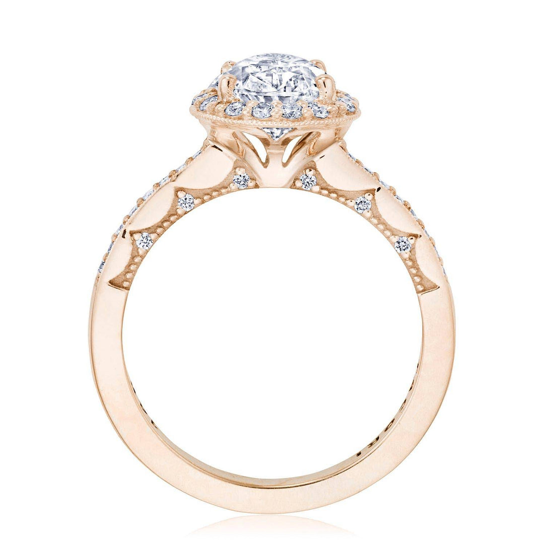 Pear Bloom Engagement Ring