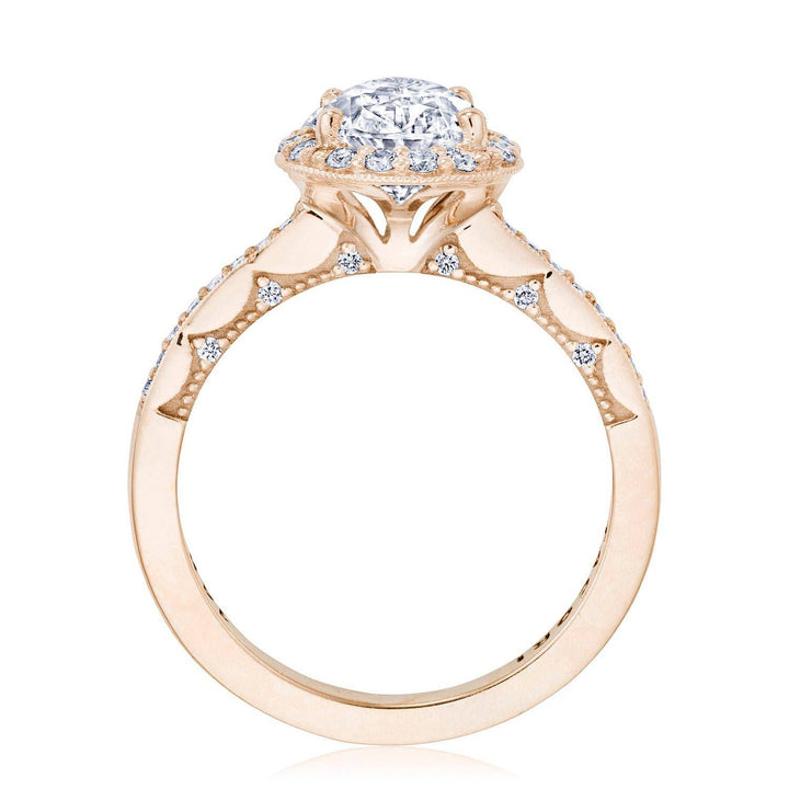 Pear Bloom Engagement Ring