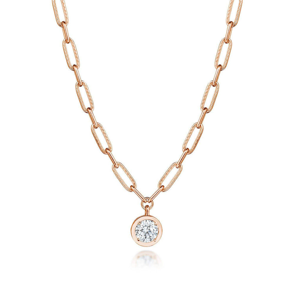 Petite Diamond Link Necklace - 1.54ct
