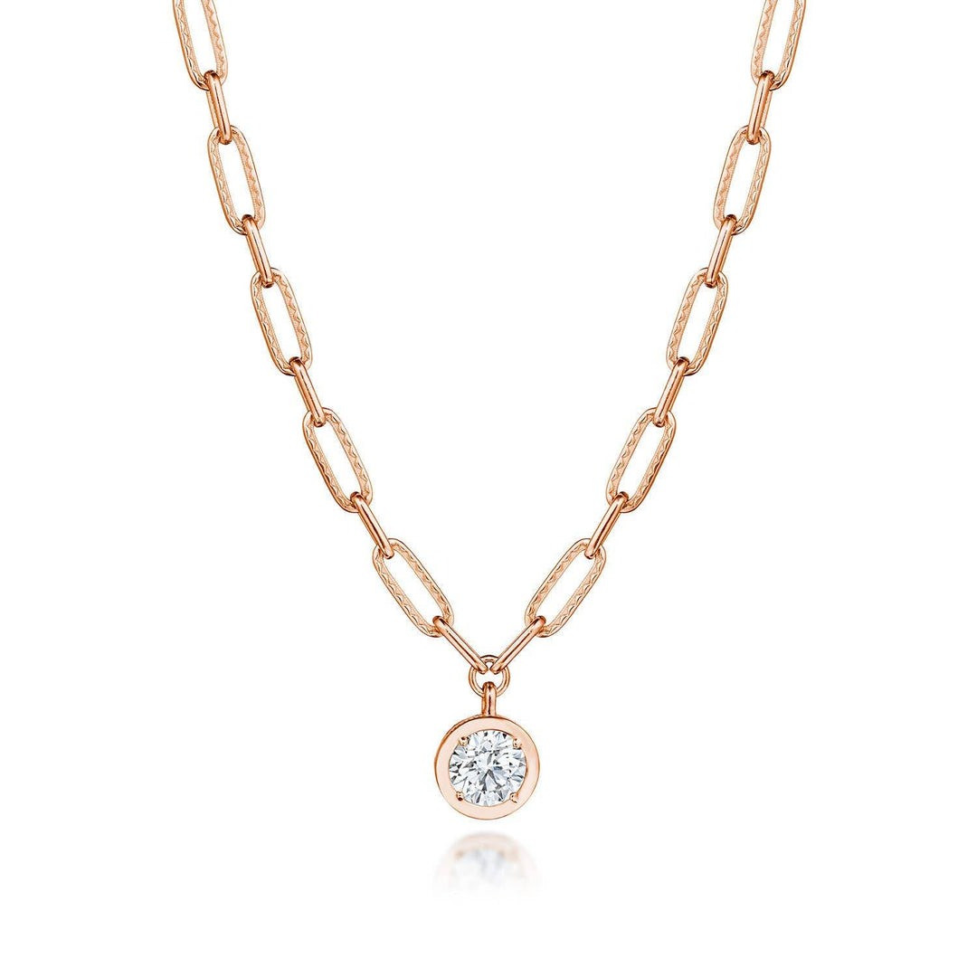 Petite Diamond Link Necklace - 1.54ct