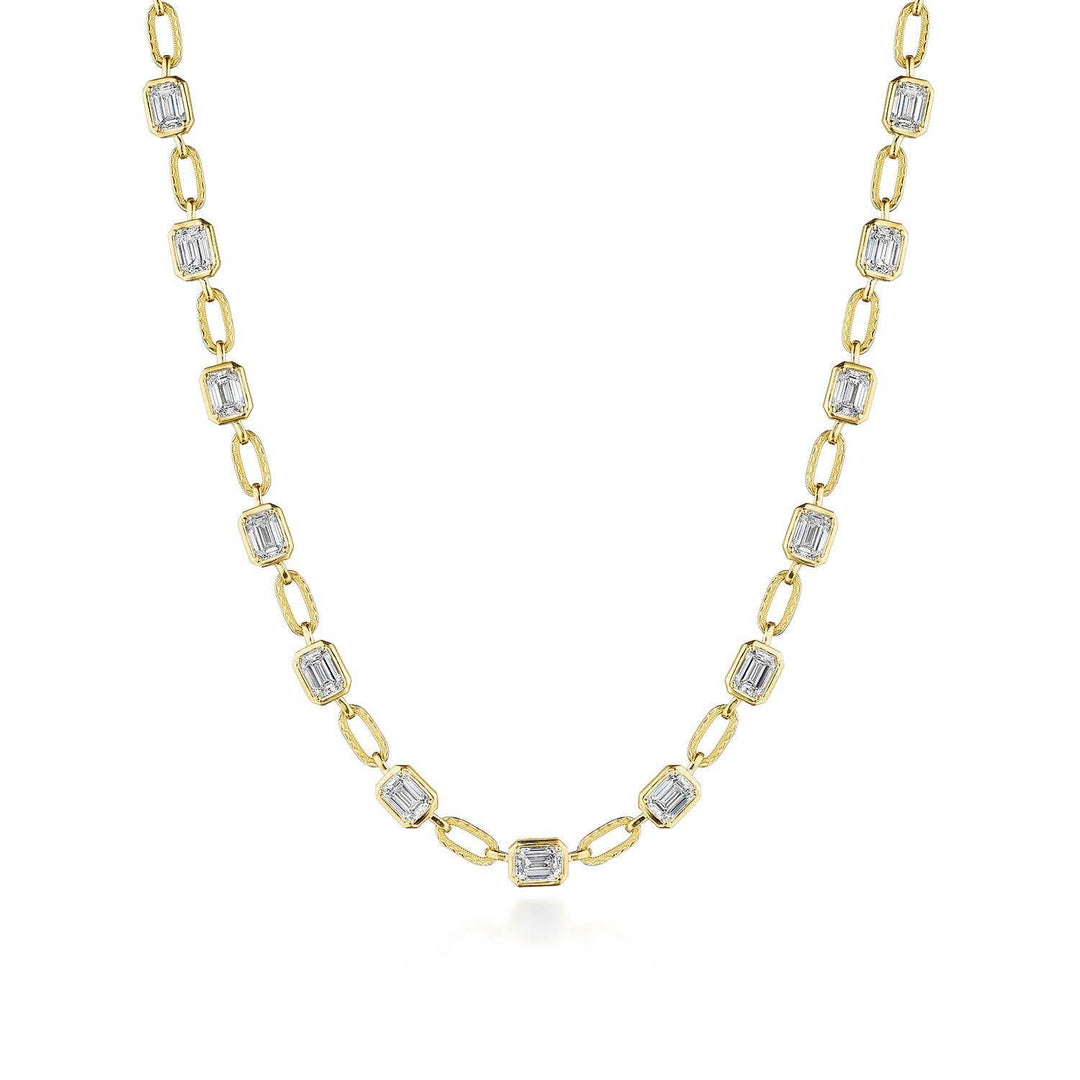 Diamond Link Necklace
